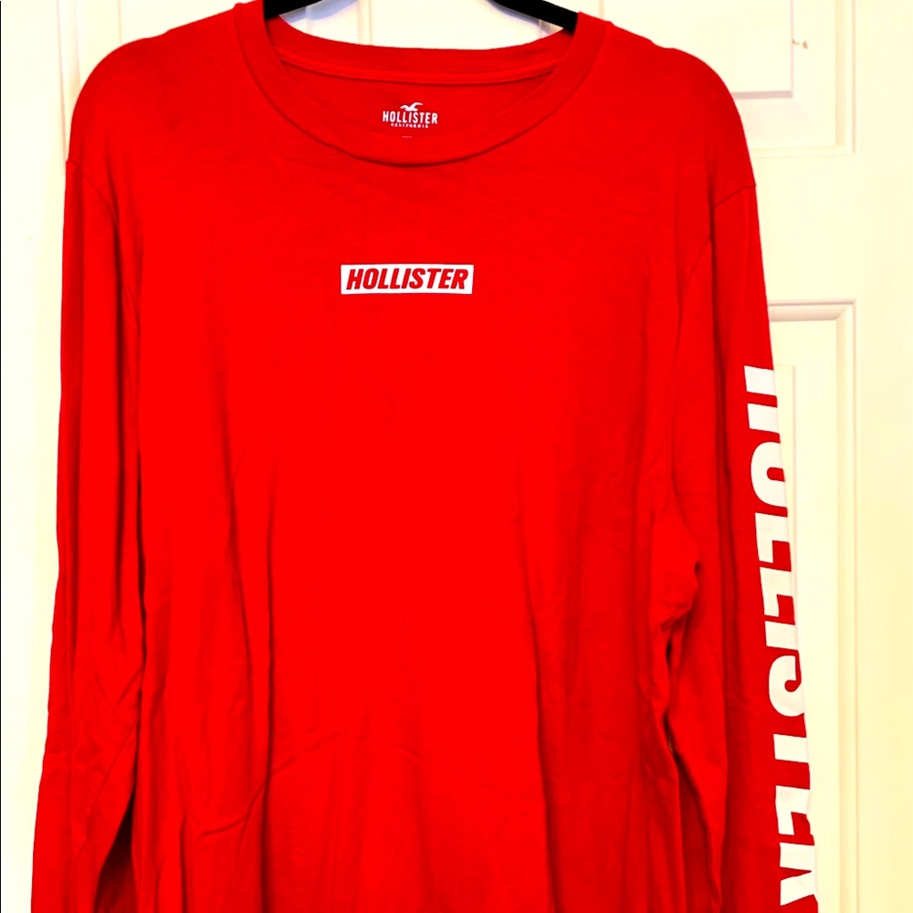 Hollister xxl long sleeve tee like new unisex fit